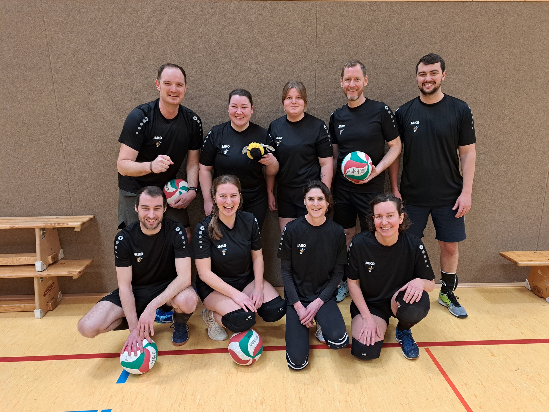 Die VTV Kampfbienen am 31.01.2026 beim Spieltag in Haßloch.